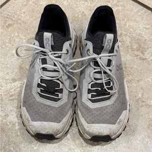 On RunningCloud Ultra Gray Trail Running Sneakers